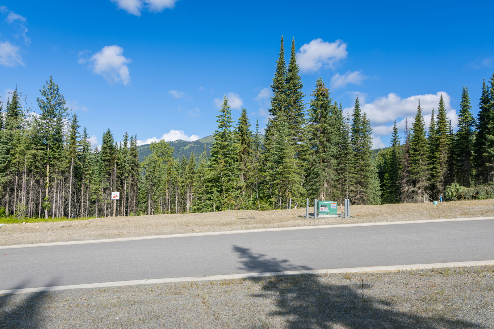 View from Lot 13 at Alder Estates in Sun Peaks