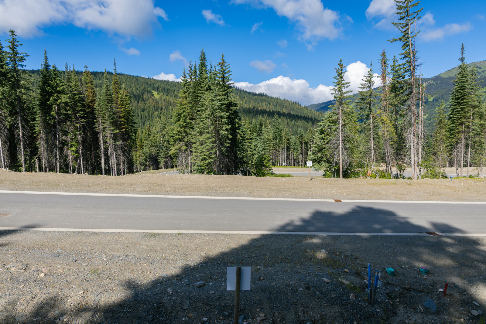 View from Lot 3 at Alder Estates in Sun Peaks