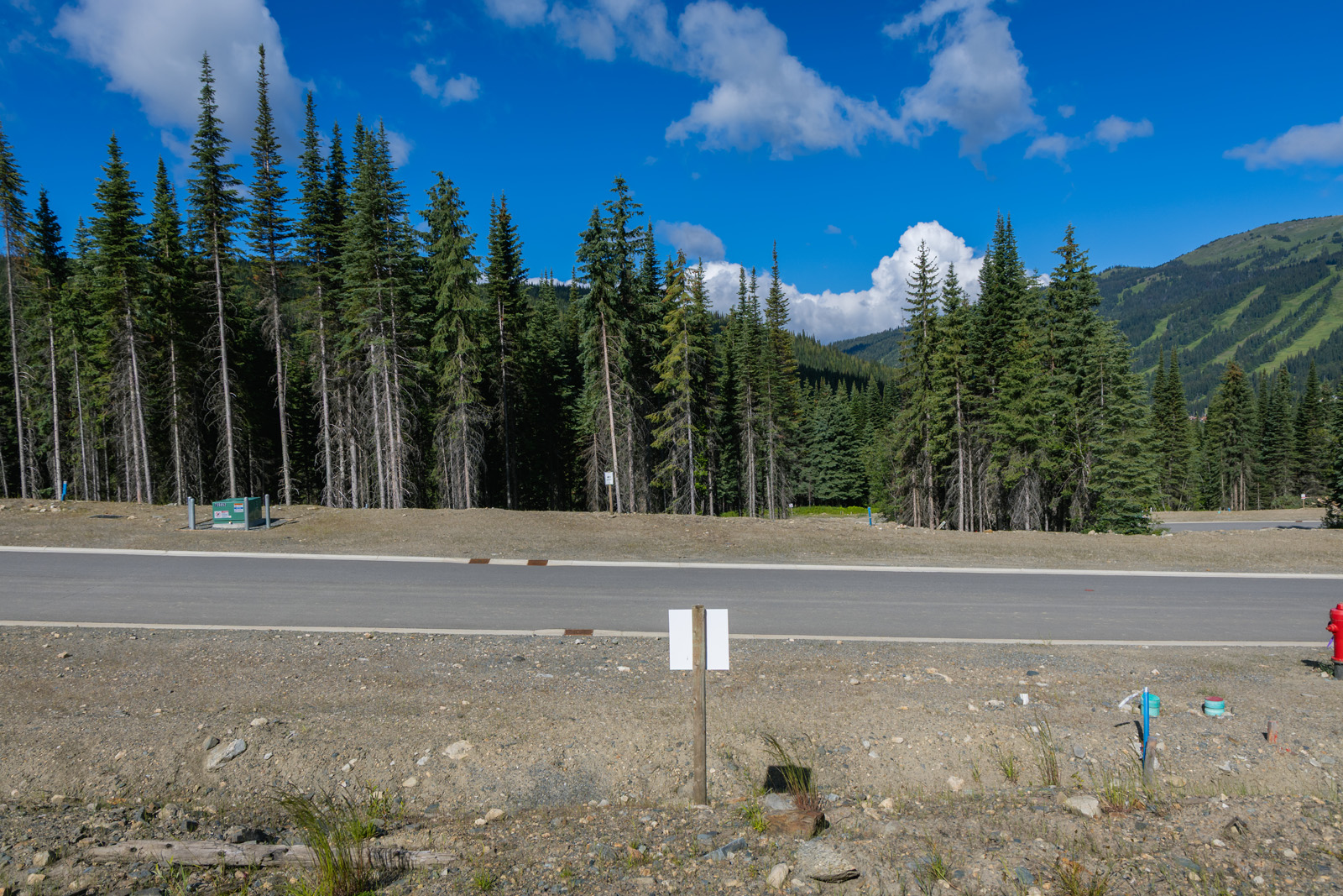 View from Lot 4 at Alder Estates in Sun Peaks