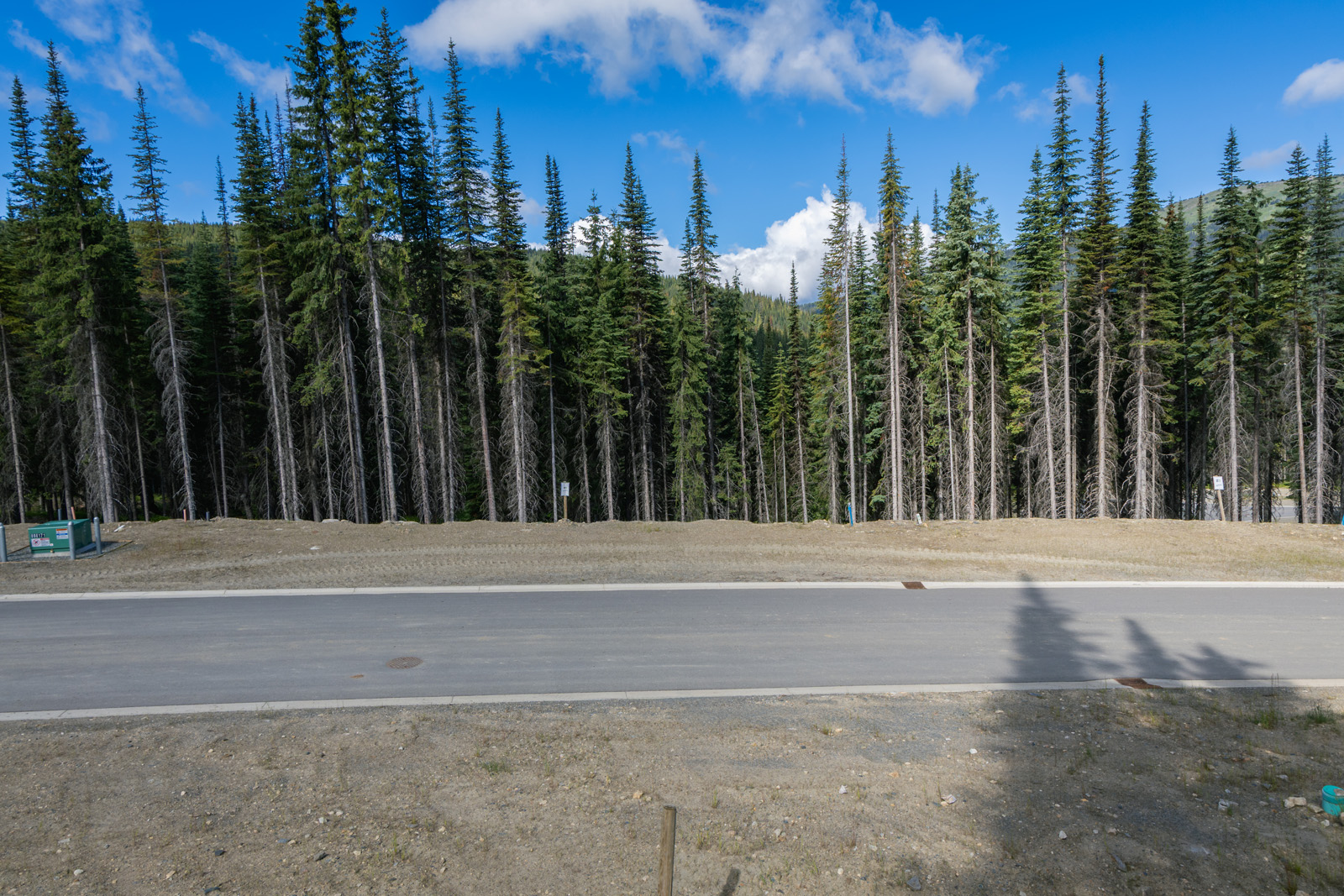 View from Lot 6 at Alder Estates in Sun Peaks
