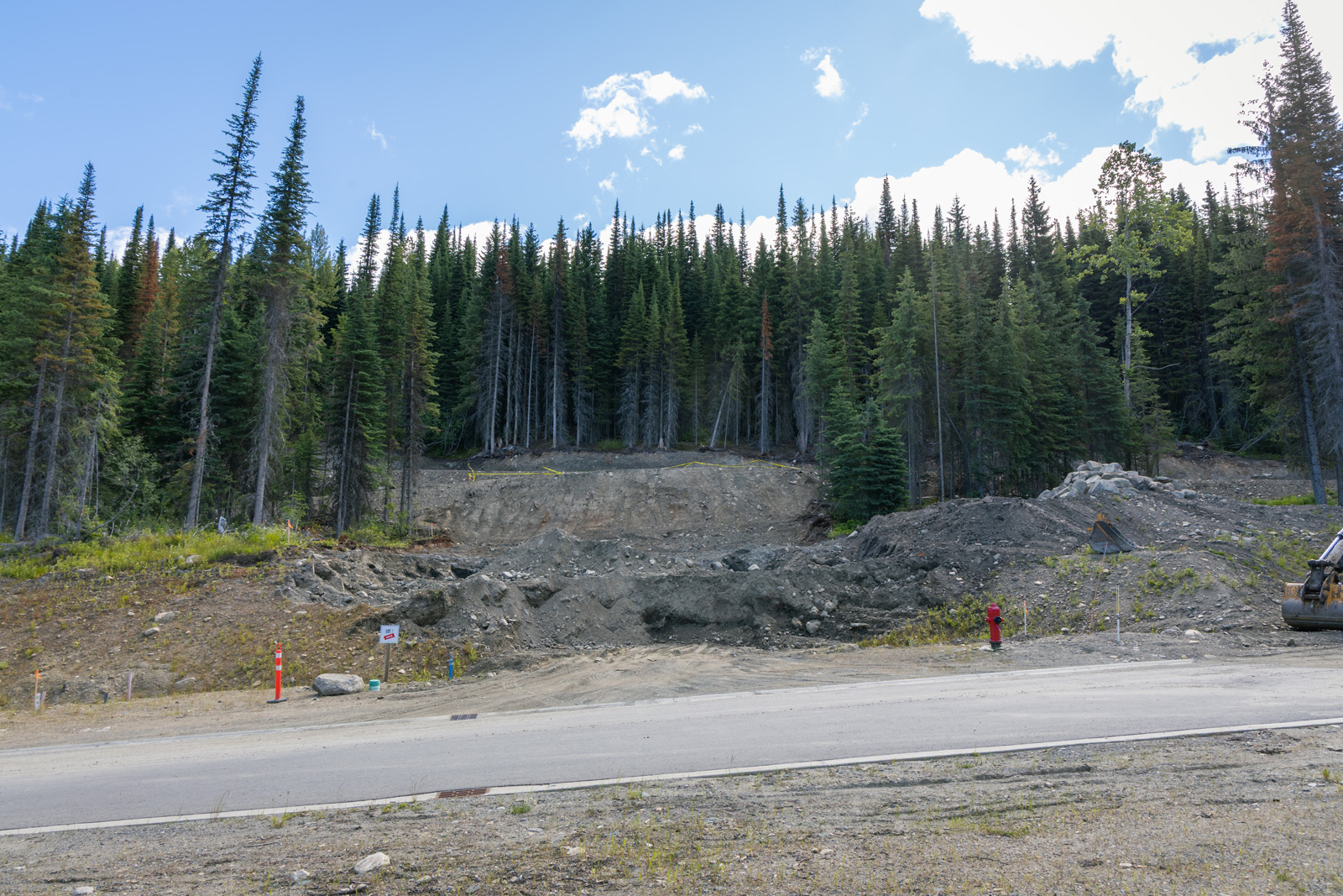 View from Lot 8 at Alder Estates in Sun Peaks