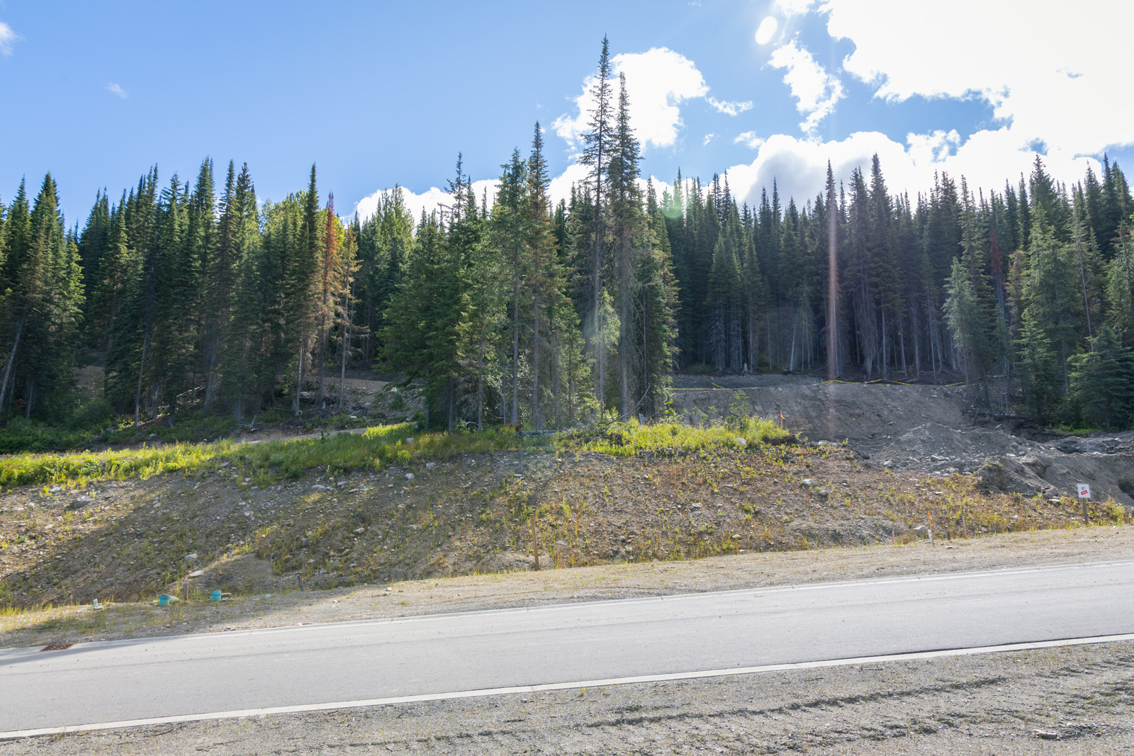 View from Lot 9 at Alder Estates in Sun Peaks